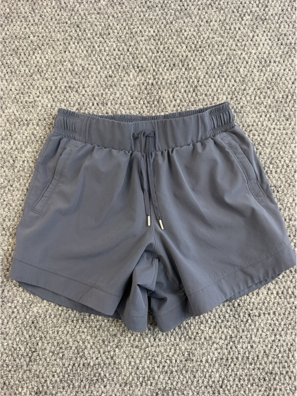 CALIA Womens XS Gray Athletic Shorts Drawstring Stretch Pockets